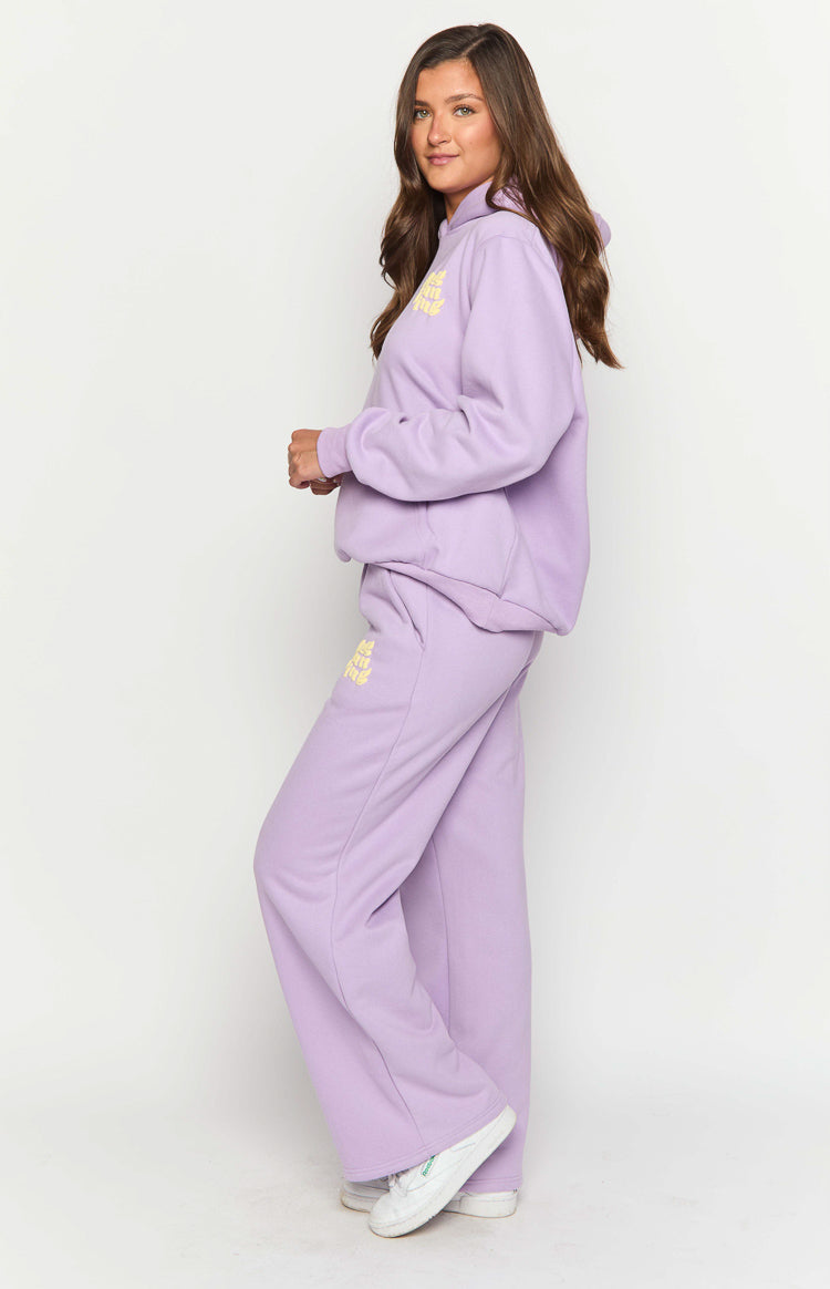 Beginning Purple Snuggle Track Pants