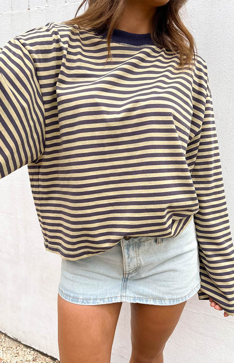 Lioness Rhode Light Denim Mini Skirt