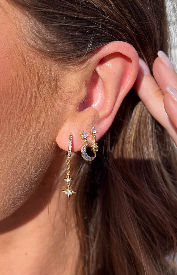 Starry Nights Gold Earring Pack