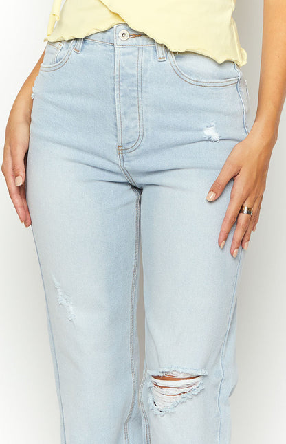 Azura Light Wash Denim Jeans