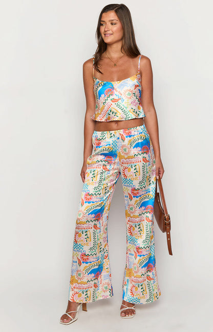 Bridget Dolce Print Pants
