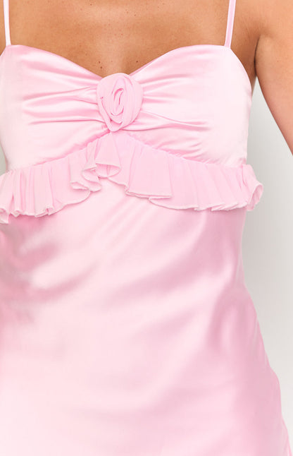 Bella Pink Maxi Dress