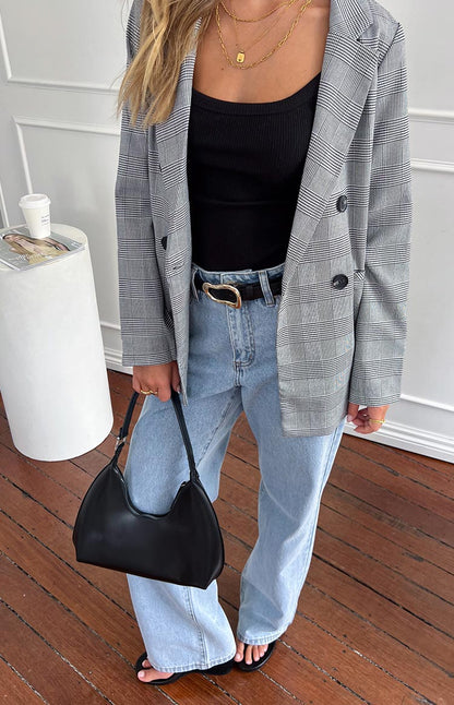 Calliope Light Wash Mid Rise Slouchy Jeans