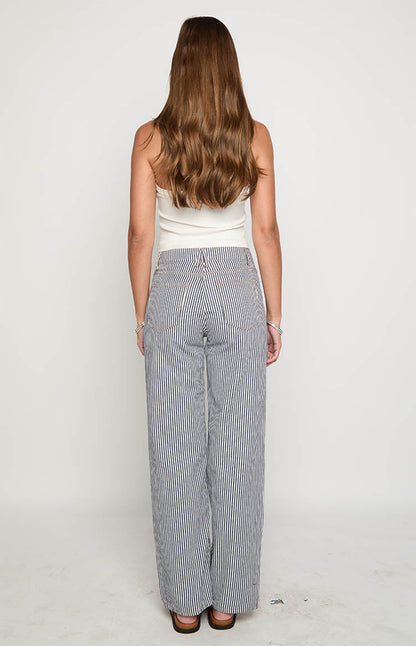 Lioness Top Model Navy Stripe Jean