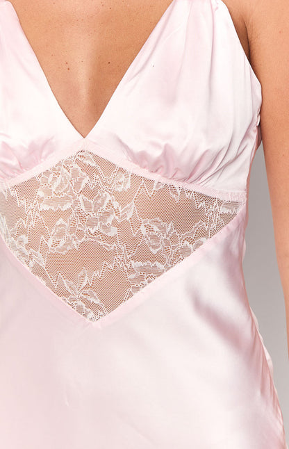 Nolan Light Pink Maxi Dress
