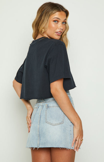 Thrills Leni Skirt Time-Worn Blue