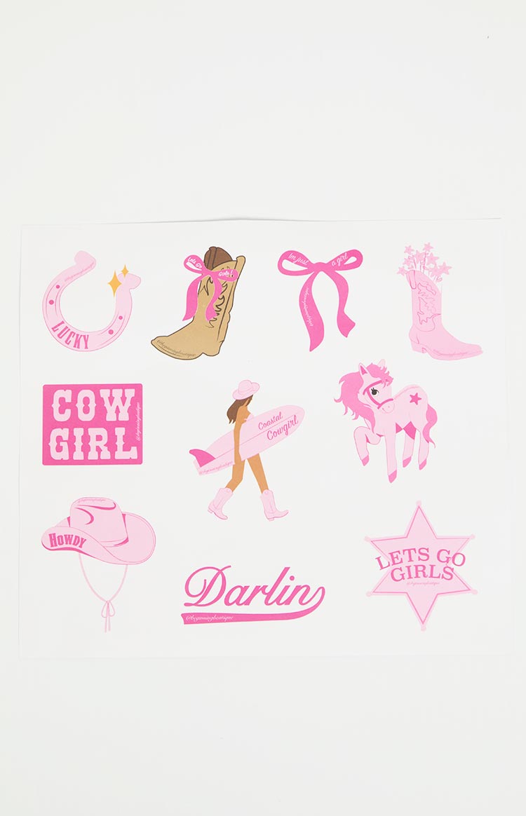 Western Stickers 10 Pack