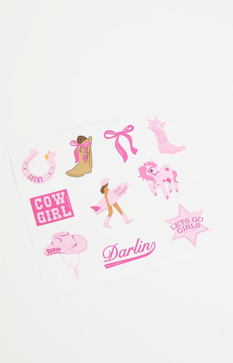 Western Stickers 10 Pack