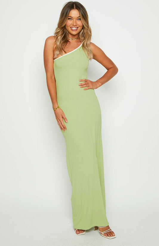 Reagan Green Maxi Dress